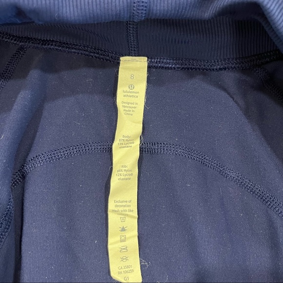 Navy Lululemon Jacket - Picture 7 of 9